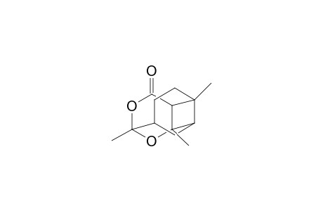 1,5,7-Trimethyl-5,10-cyclo-4,6-dioxatricyclo[6.4.0.0(2,7)]dodecane-3-one