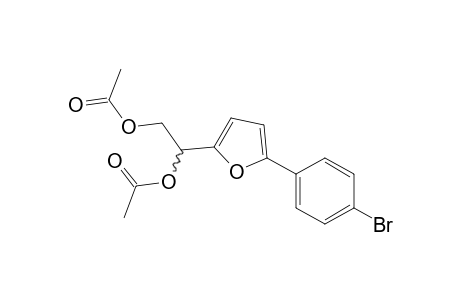 1-(5-(4-Bromophenyl)furan-2-yl)ethane-1,2-diyl diacetate