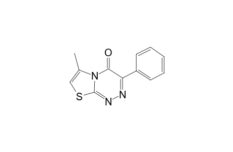 6-methyl-3-phenyl-4H-thiazolo[2,3-c]-as-triazin-4-one