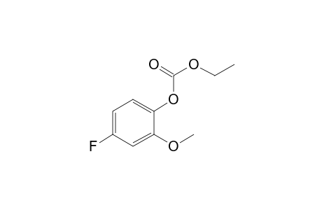 4-Fluoro-2-methoxyphenol, o-ethoxycarbonyl-