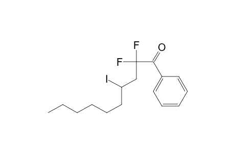 2,2-Difluoro-4-iodo-1-phenyl-1-decanone