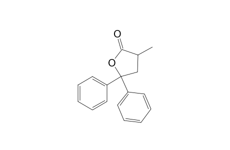 3-Methyl-5,5-diphenyl-2-oxolanone