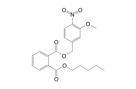 Phthalic acid, 3-methoxy-4-nitrobenzyl pentyl ester