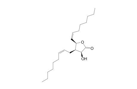 (3S*,4R*,5R*)-3-Hydroxy-4-[(Z)-2-nonenyl]-5-[(Z)-1-octenyl]tetrahydro-2-furanone