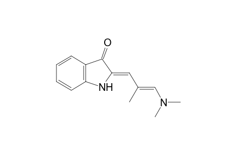 (2Z)-2-[(2E)-3-(dimethylamino)-2-methyl-2-propenylidene]-1,2-dihydro-3H-indol-3-one