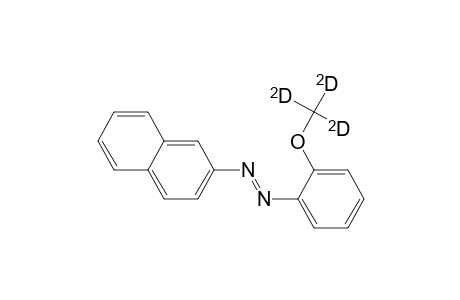 2-(2-(Trideuteromethoxy)benzeneazo)naphthalene