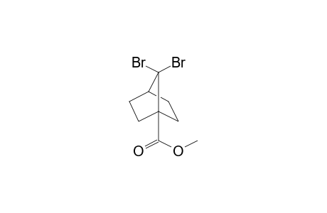 7,7-Dibromobicyclo[2.2.1]heptane-1-carboxylic acid, methyl ester