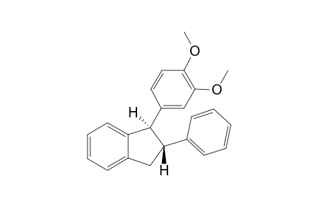 Trans-1-(3,4-dimethoxyphenyl)-2-phenyl-2,3-dihydro-1H-indene