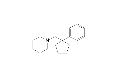 1-[[1-Phenylcyclopentyl]methyl]piperidine