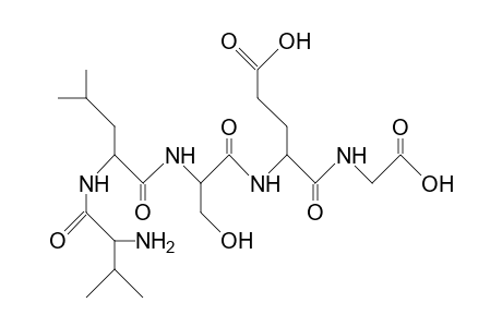 L-Valyl-L-leucyl-L-seryl-L-glutamyl-glycine