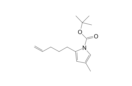 tert-Butyl 4-methyl-2-(pent-4-en-1-yl)-1H-pyrrole-1-carboxylate