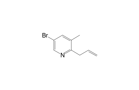 2-allyl-5-bromo-3-methylpyridine