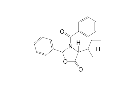 3-Benzoyl-4-sec-butyl-2-phenyl-oxazolidin-5-one