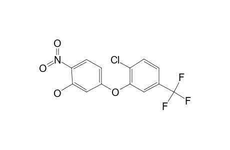 Phenol, 5-(2-chloro-5-trifluoromethylphenoxy)-2-nitro-