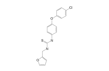 1-furfuryl-3-[(p-chlorophenoxy)phenyl]-2-thiourea