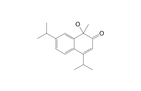 1-HYDROXY-1-METHYL-4,7-BIS-(2-PROPYL)-1H-NAPHTHALENE-2-ONE