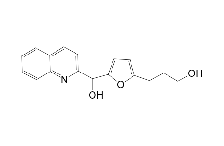 3-(5-(hydroxy(quinolin-2-yl)methyl)furan-2-yl)propan-1-ol