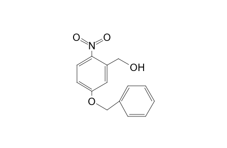 Benzenemethanol, 2-nitro-5-(phenylmethoxy)-