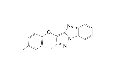 8aH-pyrazolo[1,5-a]benzimidazole, 2-methyl-3-(4-methylphenoxy)-