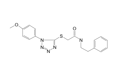 2-[1-(4-Methoxy-phenyl)-1H-tetrazol-5-ylsulfanyl]-N-phenethyl-acetamide