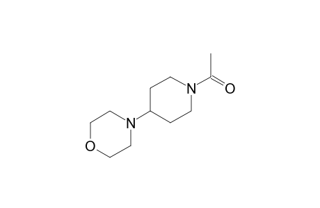 4-Morpholinopiperidine, N-acetyl-