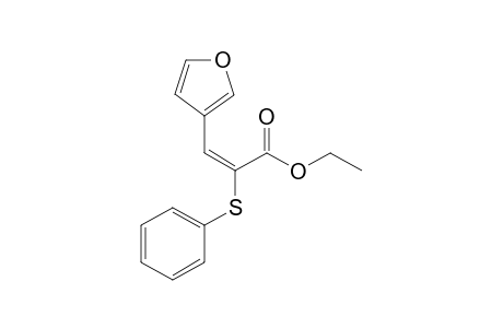 Ethyl 3-furyl-2-(phenylthio)propen-2-oate