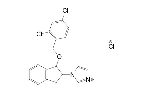 1-{1-[(2.4-dichlorobenzyl)oxy]-2-indanyl}imidazole, monohydrochloride