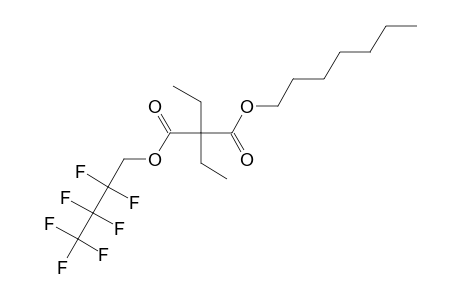 Diethylmalonic acid, 2,2,3,3,4,4,4-heptafluorobutyl heptyl ester