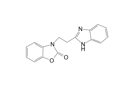 3-[.omega.-(2'-benzimidazolyl)-ethyl]benzoxazolone