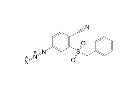 4-Azido-2-phenylmethanesulfonyl-benzonitrile