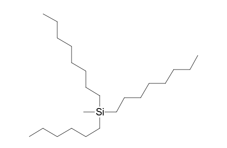 Silane, hexylmethyldioctyl-