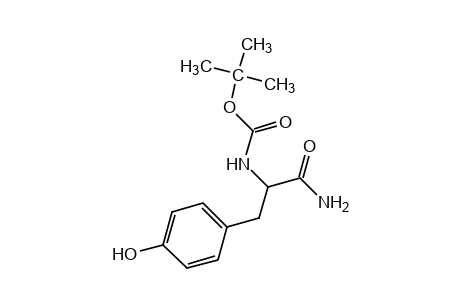 Nalpha-carboxy-L-tryosinamide, tert-butyl ester