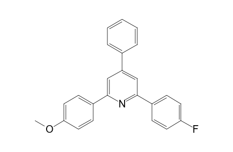 2-(p-fluorophenyl)-6-(p-methoxyphenyl)-4-phenylpyridine