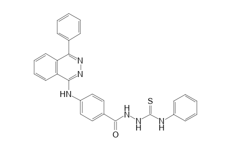 N-Phenyl-2-{4-[(4-phenylphthalazin-1-yl)amino]benzoyl]hydrazine-1-carbothioamide
