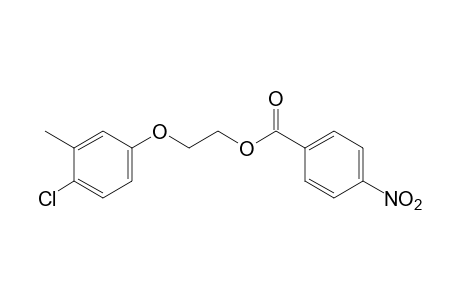 2-(4-Chloro-m-tolyloxy)ethanol, p-nitrobenzoate