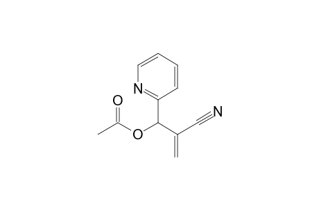 3-ACETOXY-2-METHYLENE-3-(2-PYRIDYL)-PROPIONONITRILE