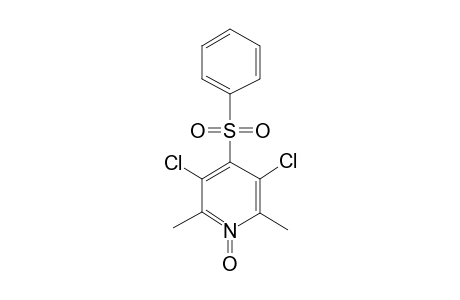 3,5-Dichloro-2,6-dimethyl-1-oxido-4-pyridinyl phenyl sulfone