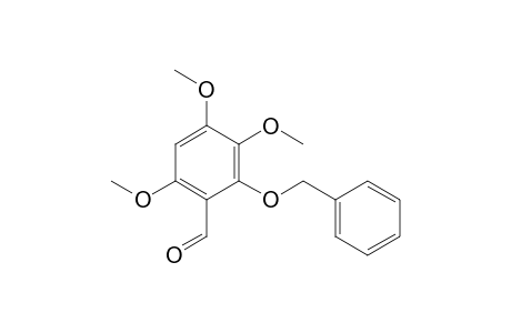 2-(Benzyloxy)-3,4,6-trimethoxybenzaldehyde