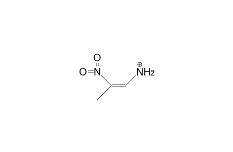 1-Methylamino-2-nitro-propene cation
