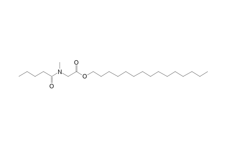 Sarcosine, N-valeryl-, pentadecyl ester