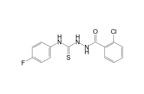 1-(o-chlorobenzoyl)-4-(p-fluorophenyl)-3-thiosemicarbazide