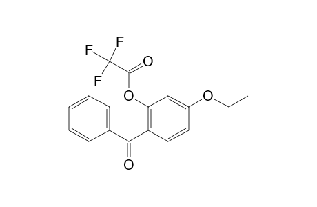 4-Ethoxy-2-hydroxybenzophenone, trifluoroacetate