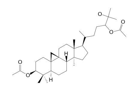 CYCLOARTANE-3-BETA,24,25-TRIOL-DIACETATE;ISOMER-#1