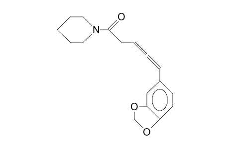 1-[5-(1,3-BENZODIOXOL-5-YL)-1-OXO-3,4-PENTADIENYL]-PIPERIDIN