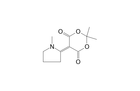 1-methyl-deltasquare, alpha-pyrrolidinemalonic acid, cyclic isoproylidene ester