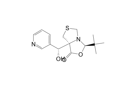 1H,3H,5H-Thiazolo[3,4-c]oxazol-1-one, 3-(1,1-dimethylethyl)dihydro-7a-(hydroxy-2-pyridinylmethyl)-