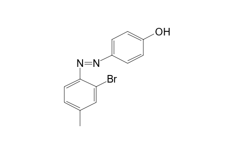 4-(2-Bromo-4-methylphenylazo)phenol