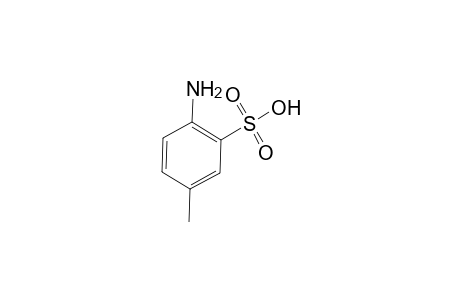 2-Amino-5-methyl-benzenesulfonic acid