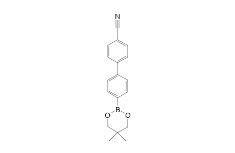 4'-(5,5-Dimethyl-[1,3,2]dioxaborinan-2-yl)-biphenyl-4-carbonitrile