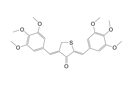 3(2H)-thiophenone, dihydro-2,4-bis[(3,4,5-trimethoxyphenyl)methylene]-, (2Z,4Z)-